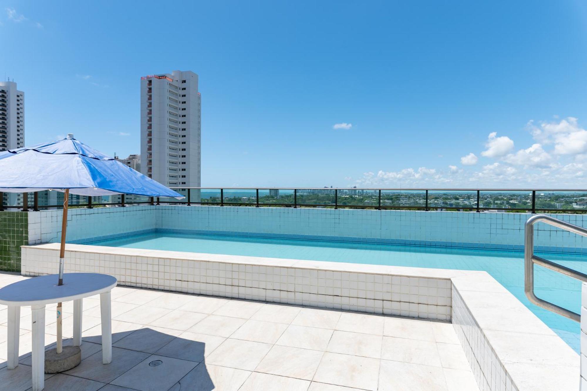 Apartamento Com Piscina Recife Exterior foto